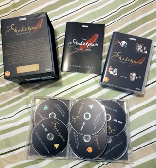 BBC Shakespeare collection discs