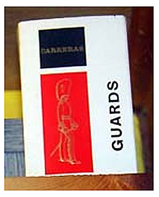 Guards cigarettes packet