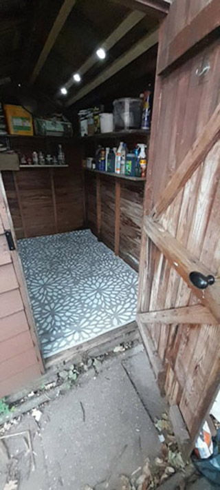 shed finished